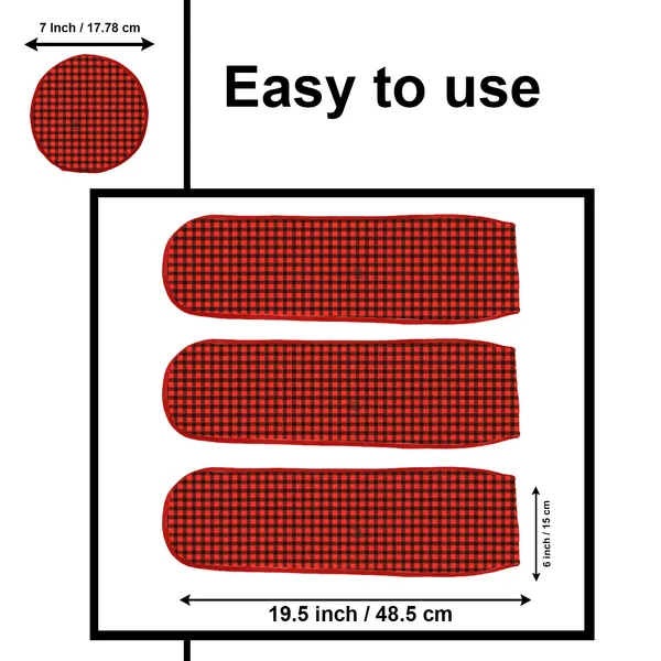 3_Blade_Ceiling_Fan_Cover_With_Adjustable_Elastic_Closure_(Material-_PVC,_Size-[Blades_19.5X6Inch,_Motor_Cover_Size-7_Inch],_Color-_Red)