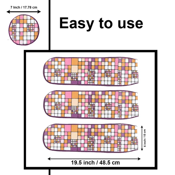 3_Blade_Ceiling_Fan_Cover_With_Adjustable_Elastic_Closure_(Material-_PVC,_Size-[Blades_19.5X6Inch,_Motor_Cover_Size-7_Inch],_Color-_Pink)