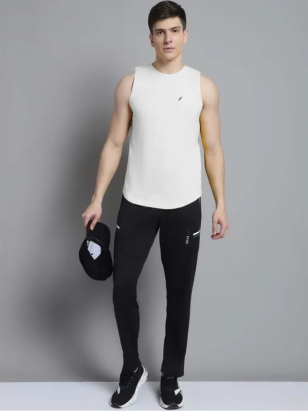 White_Cotton_Round_Neck_Gym_Vest_For_Men