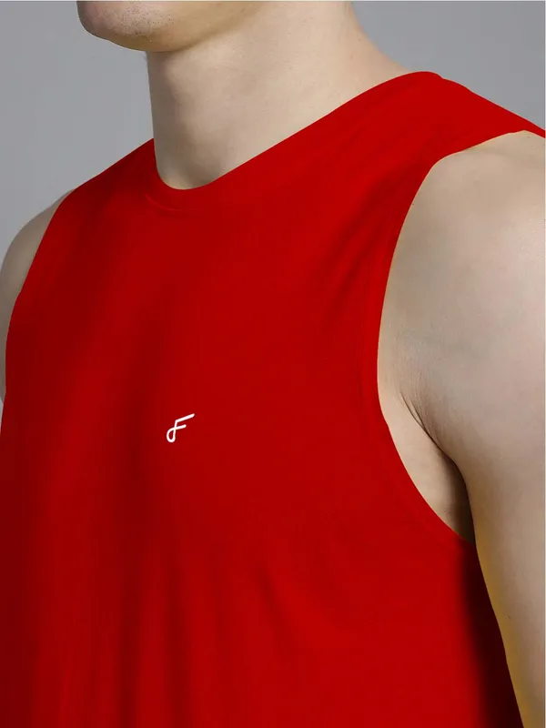 Red_Cotton_Round_Neck_Gym_Vest_For_Men