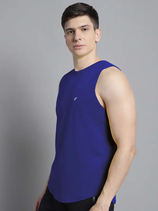 Blue_Cotton_Round_Neck_Gym_Vest_For_Men