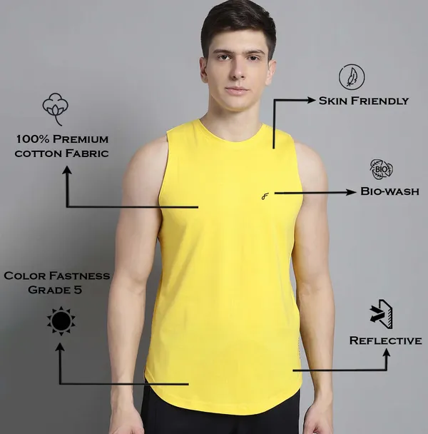 Yellow_Cotton_Round_Neck_Gym_Vest_For_Men