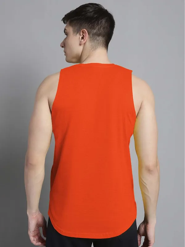 Orange_Cotton_Round_Neck_Gym_Vest_For_Men