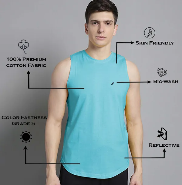 Turquoise_Blue_Cotton_Round_Neck_Gym_Vest_For_Men