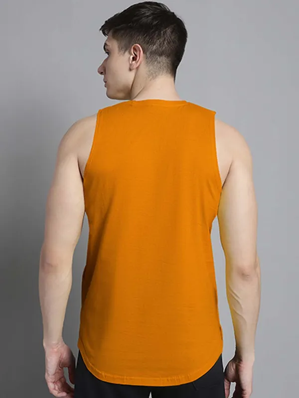 Mustard_Cotton_Round_Neck_Gym_Vest_For_Men
