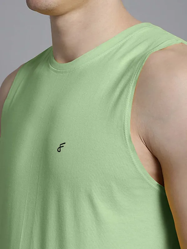Sea_Green_Cotton_Round_Neck_Gym_Vest_For_Men