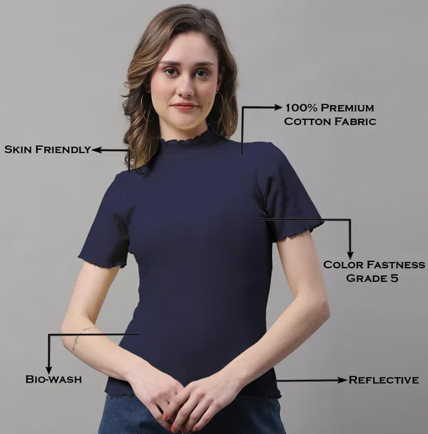 Navy_Blue_Cotton_Rib_Turtle_Neck_Regular_Top_For_Women