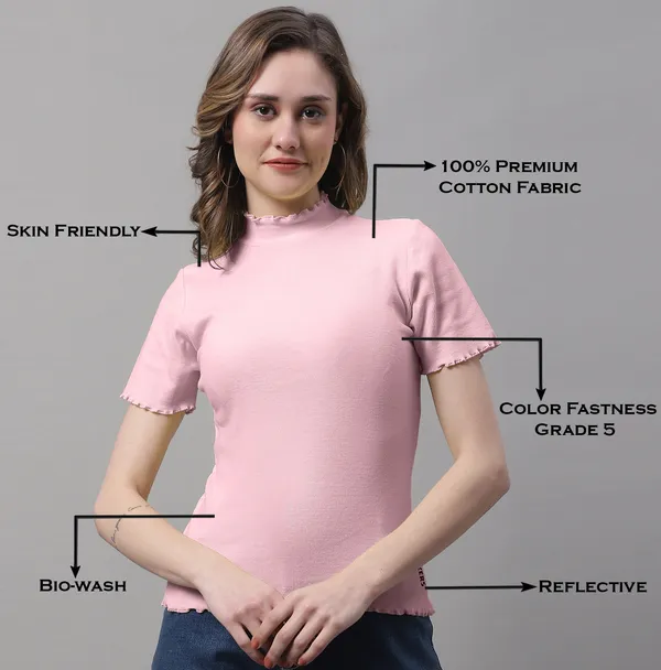 Coral_Cotton_Rib_Turtle_Neck_Regular_Top_For_Women
