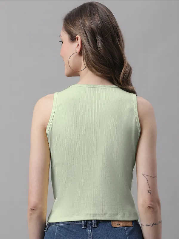 Pista_Cotton_Rib_Round_Neck_Crop_Top_For_Women
