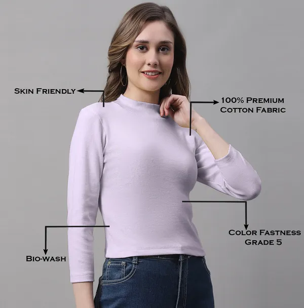 Purple_Cotton_Rib_Turtle_Neck_Long_Sleeve_Crop_Top_For_Women