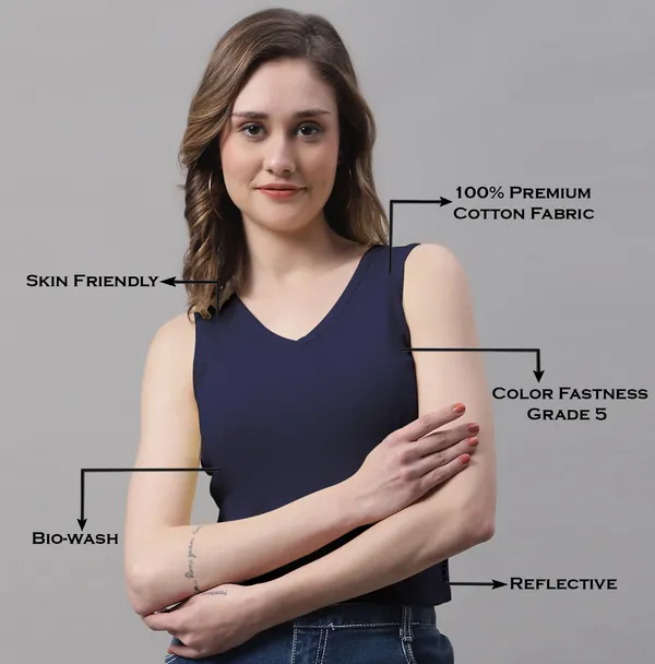 Navy_Cotton_Rib_Round_Neck_Sleeveless_Crop_Top_For_Women