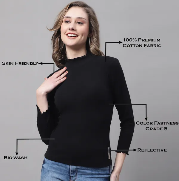 Black_Cotton_Rib_Turtle_Neck_Medium_Top_For_Women
