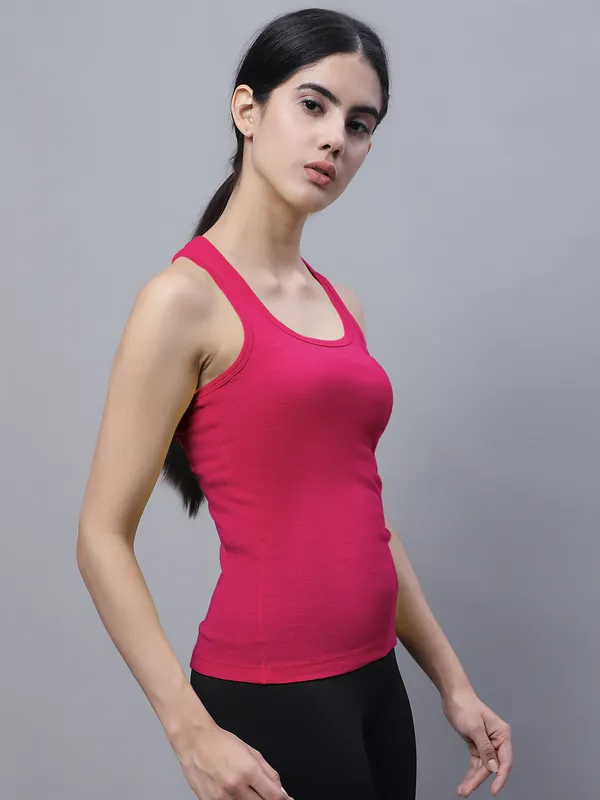 Pink_Cotton_Rib_Racerback_Tank_Top_For_Women