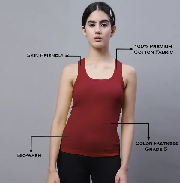 Maroon_Cotton_Rib_Racerback_Tank_Top_For_Women