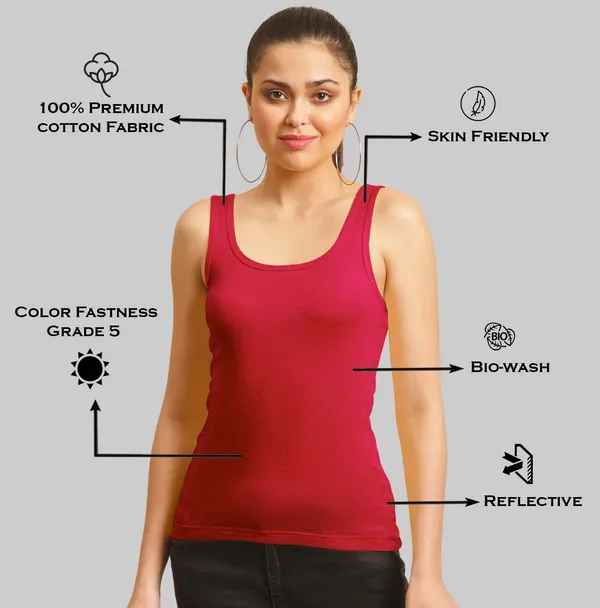 Pink_Cotton_Rib_Tank_Top_For_Women