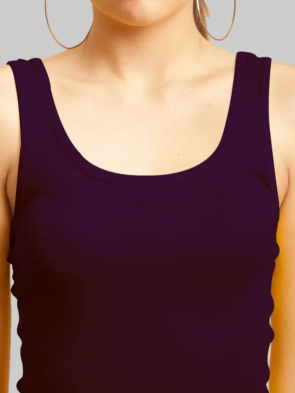 Purple_Cotton_Rib_Tank_Top_For_Women