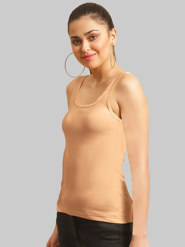 Coral_Cotton_Rib_Tank_Top_For_Women