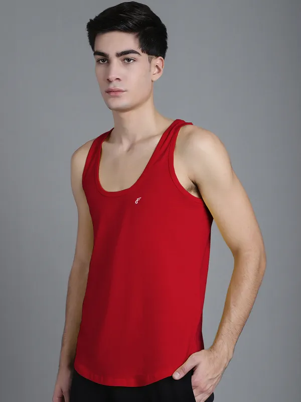 Red_Cotton_U_Neck_All_Day_Wear_Vest_For_Men