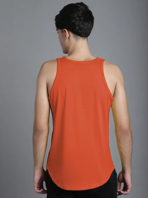 Orange_Cotton_U_Neck_All_Day_Wear_Vest_For_Men