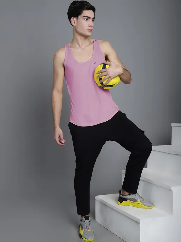 Purple_Cotton_U_Neck_All_Day_Wear_Vest_For_Men