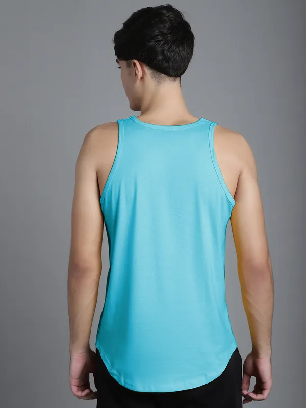 Turquoise_Blue_Cotton_U_Neck_All_Day_Wear_Vest_For_Men