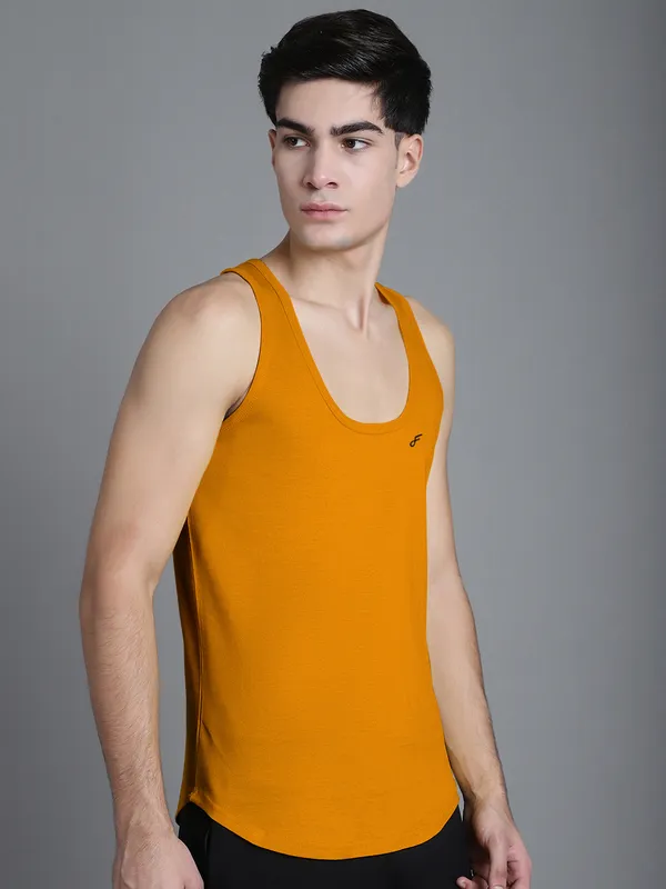 Mustard_Cotton_U_Neck_All_Day_Wear_Vest_For_Men