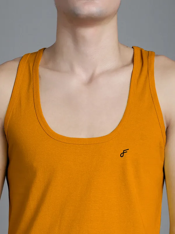 Mustard_Cotton_U_Neck_All_Day_Wear_Vest_For_Men
