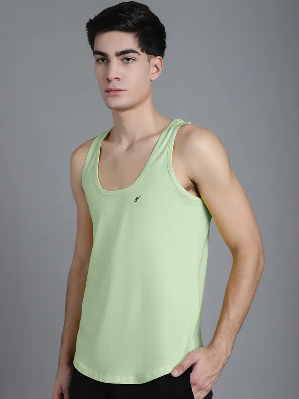 Sea_Green_Cotton_U_Neck_All_Day_Wear_Vest_For_Men
