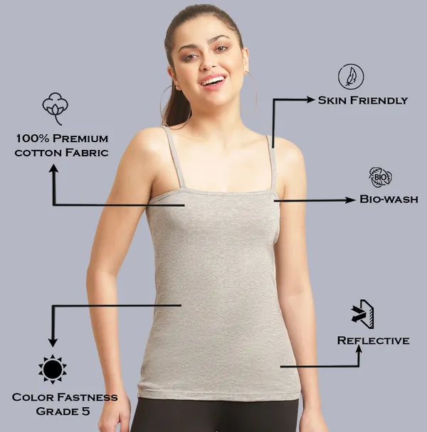 Grey_Cotton_Rib_Camisole_For_Women