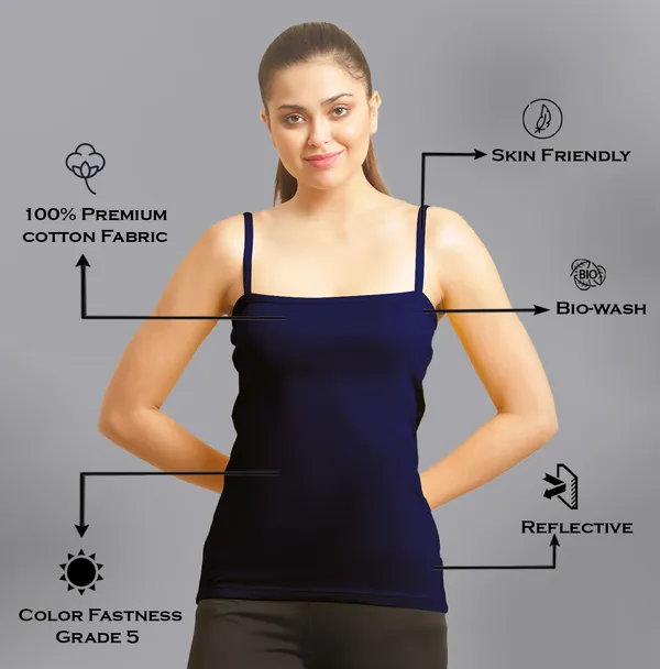 Blue_Cotton_Rib_Camisole_For_Women