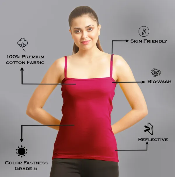 Pink_Cotton_Rib_Camisole_For_Women