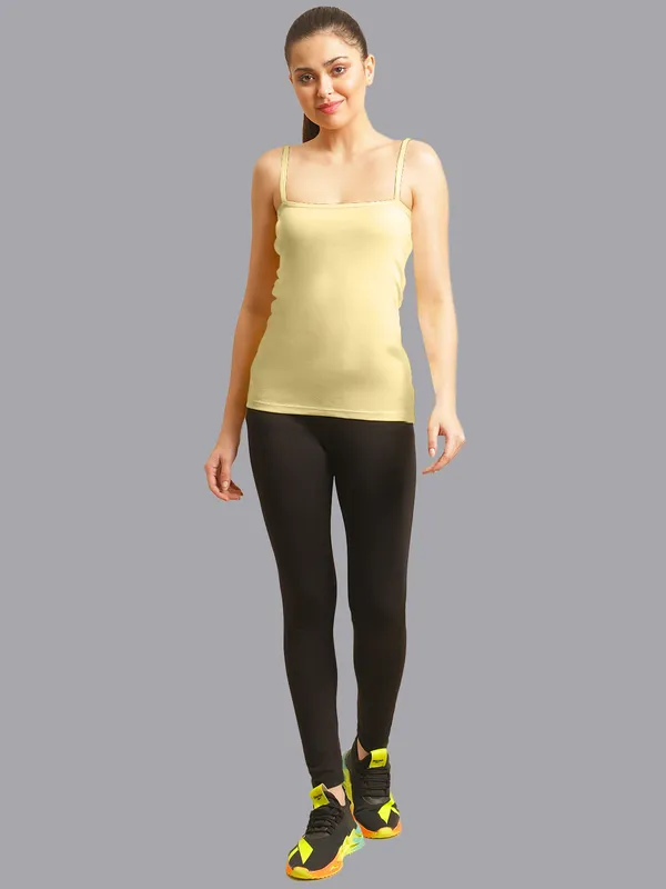 Beige_Cotton_Rib_Camisole_For_Women