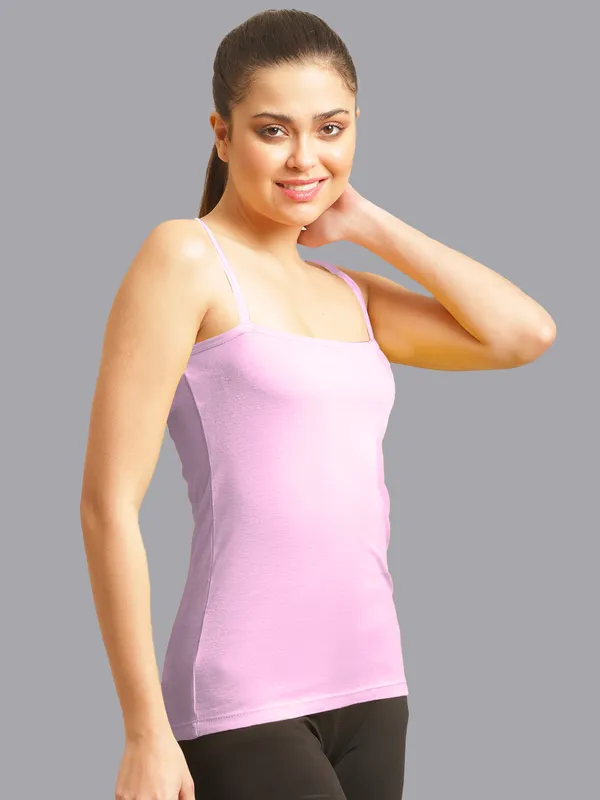Pink_Cotton_Rib_Camisole_For_Women