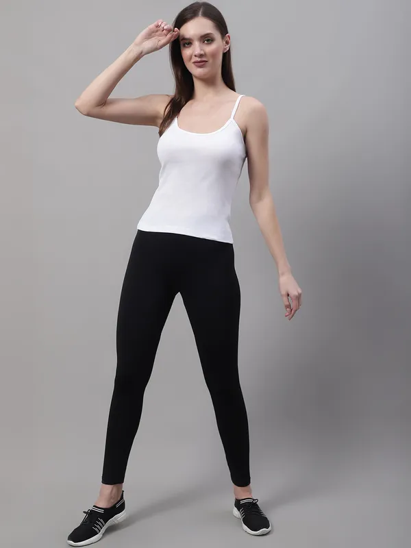 White_Cotton_Rib_Camisole_For_Women