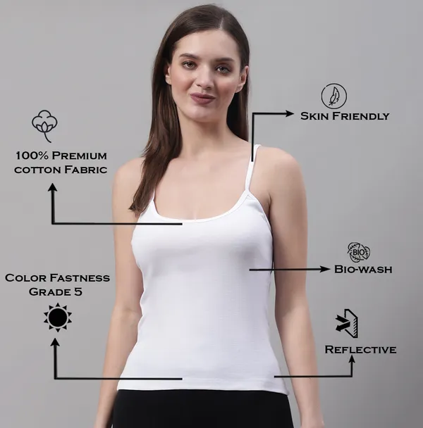 White_Cotton_Rib_Camisole_For_Women