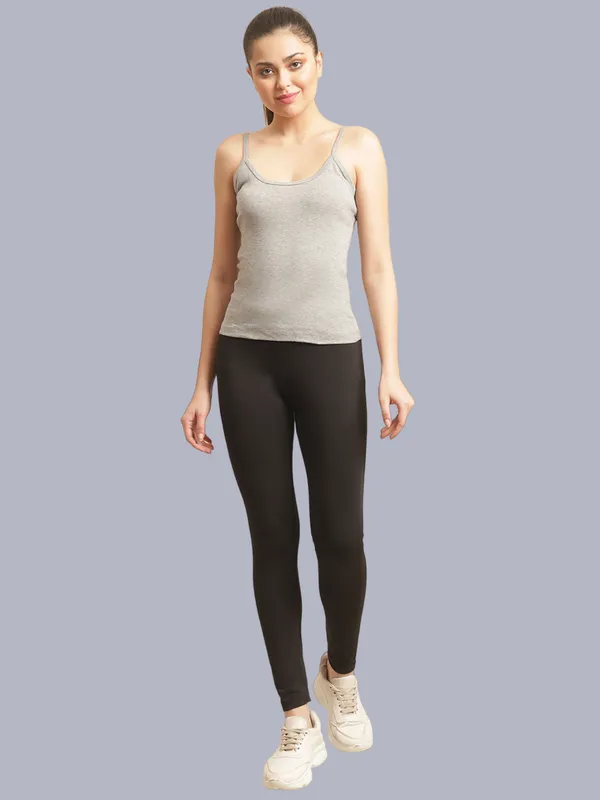 Grey_Cotton_Rib_Camisole_For_Women