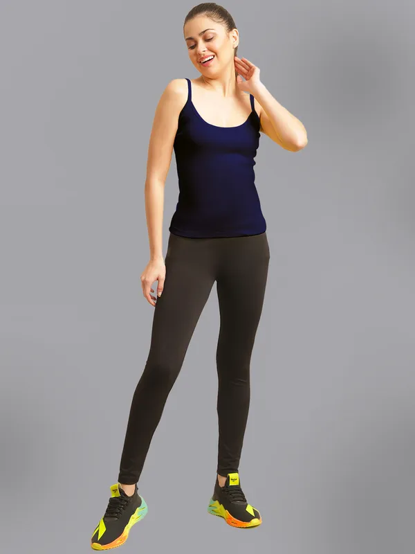 Blue_Cotton_Rib_Camisole_For_Women