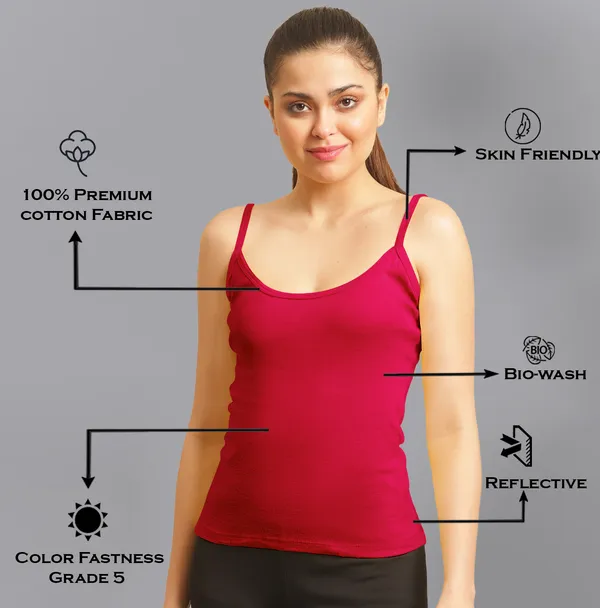 Pink_Cotton_Rib_Camisole_For_Women