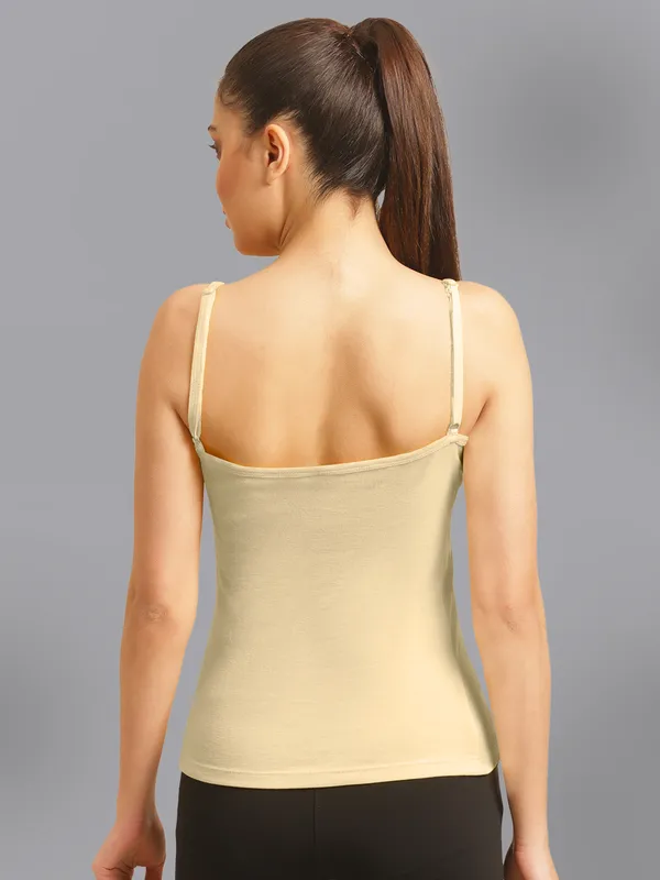 Beige_Cotton_Rib_Camisole_For_Women