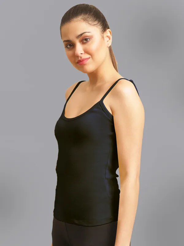 Navy_Blue_Cotton_Rib_Camisole_For_Women