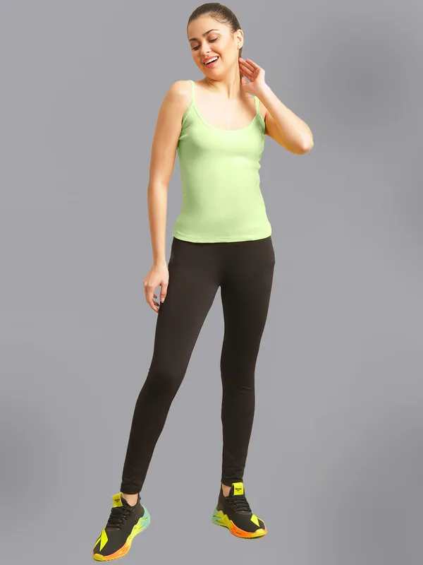 Sea_Green_Cotton_Rib_Camisole_For_Women