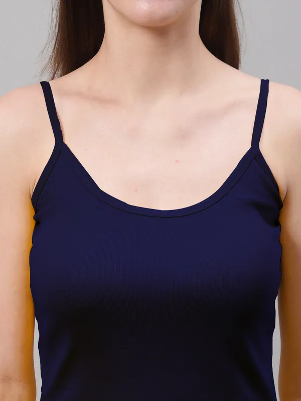 Blue_Cotton_Rib_Camisole_For_Women