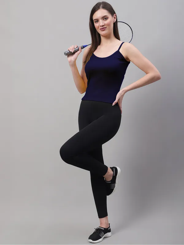 Blue_Cotton_Rib_Camisole_For_Women