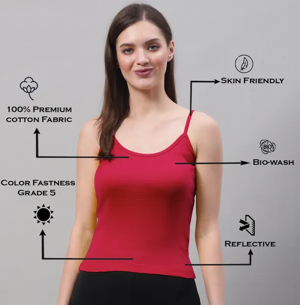 Pink_Cotton_Rib_Camisole_For_Women