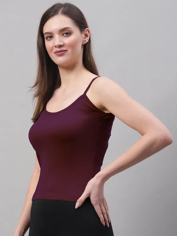 Purple_Cotton_Rib_Camisole_For_Women