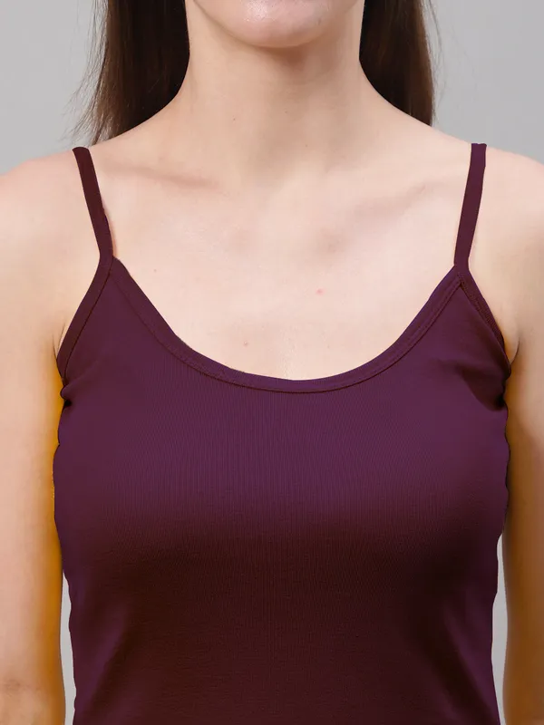 Purple_Cotton_Rib_Camisole_For_Women