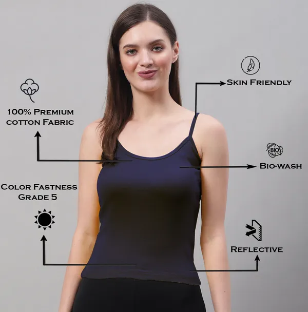 Navy_Blue_Cotton_Rib_Camisole_For_Women
