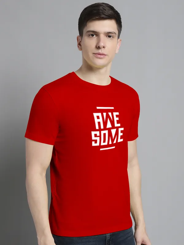 Red_Cotton_Awesome_Print_Round_Neck_T-Shirt_For_Men