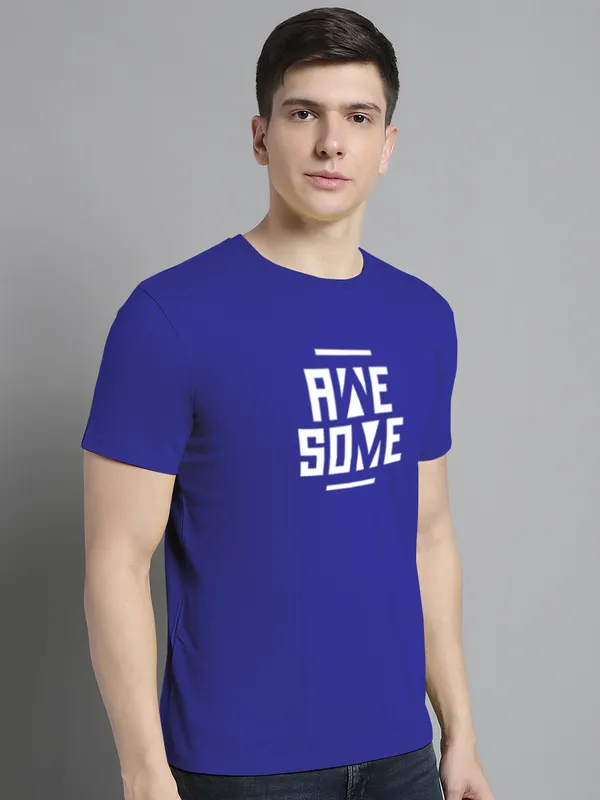 Blue_Cotton_Awesome_Print_Round_Neck_T-Shirt_For_Men