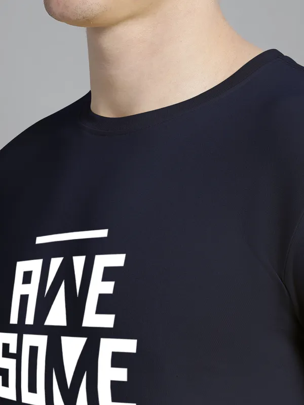 Navy_Blue_Cotton_Awesome_Print_Round_Neck_T-Shirt_For_Men